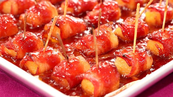 Bacon Pineapple Bites