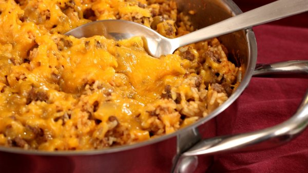 Cheeseburger Rice