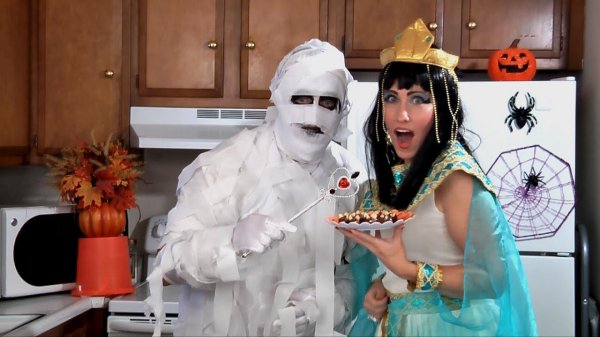 Halloween Chocolate Mice