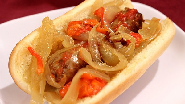 Crock Pot Italian Sausage and Peppers