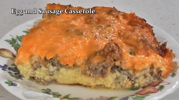 Egg and Sausage Breakfast Casserole