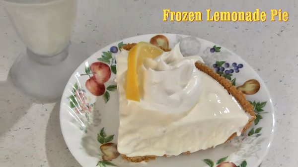 Frozen Lemonade Pie is a sweet and tangy frozen dessert that is easy to throw together.