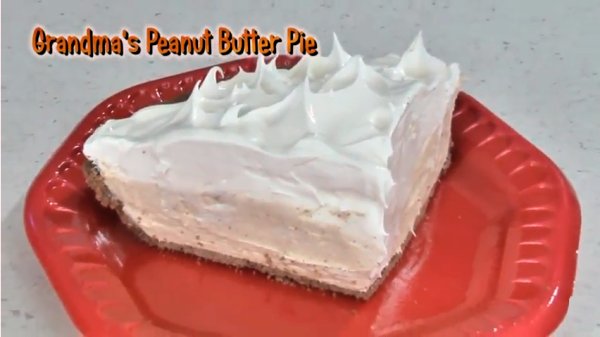Grandma's Peanut Butter Pie