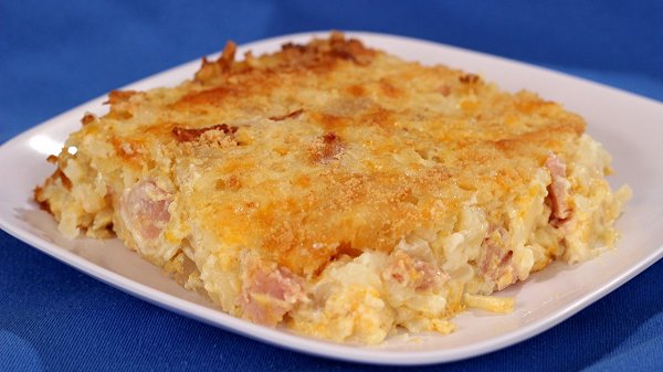 Ham and Hash Brown Casserole