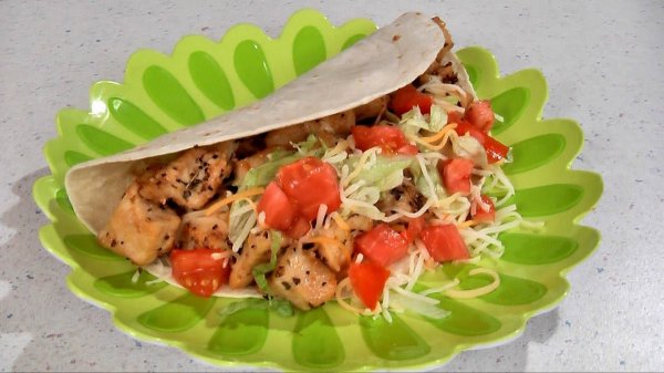 Lime Chicken Soft Tacos