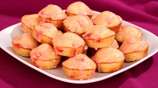 Mini Cherry Muffins