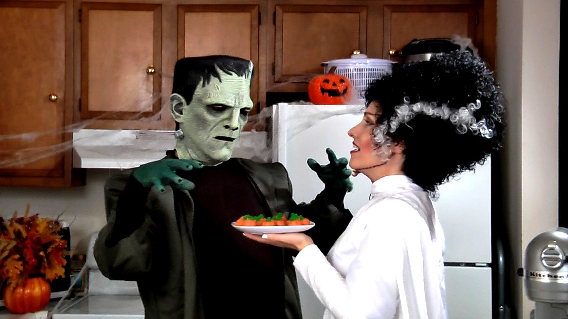 Peanut Butter Fudge Pumpkins