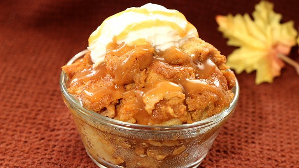 Pumpkin Bread Pudding