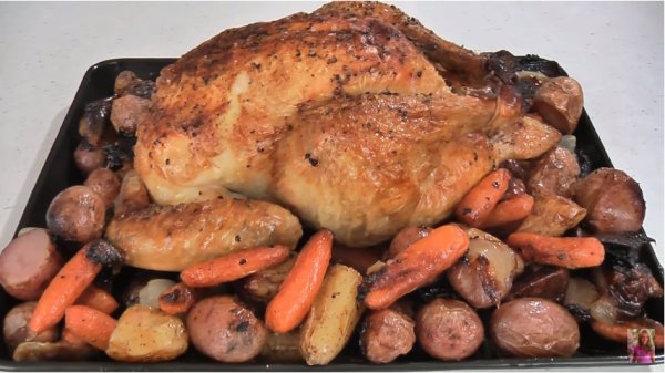 Roast Chicken and Vegetables