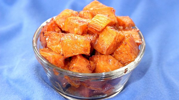 Roasted Brown Sugar Sweet Potatoes