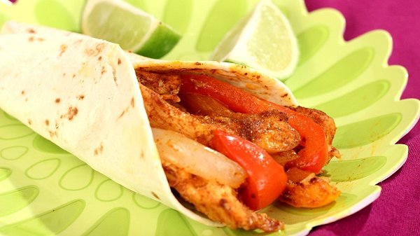 Roasted Chicken Fajitas