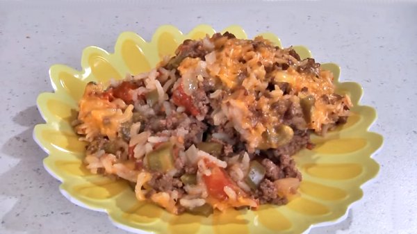 Unstuffed Green Peppers