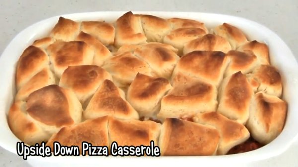 Upside Down Pizza Casserole